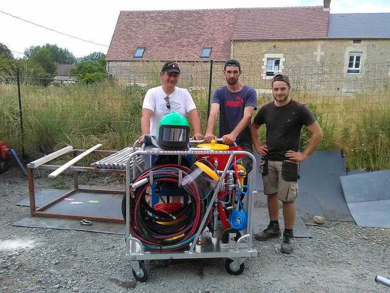 matériel aérogommage hydrogommage haut de gamme performant