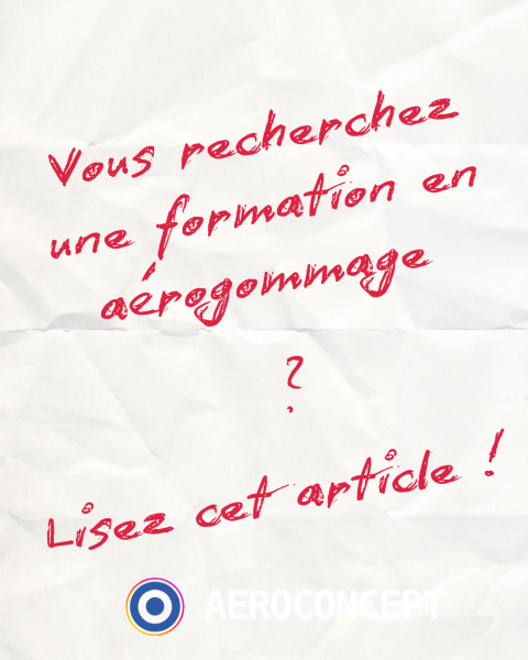 formation aérogommage 