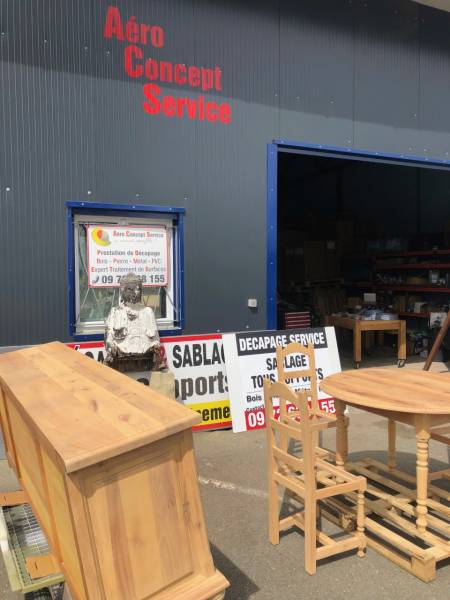 Décapage sablage bordeaux sur tous supports